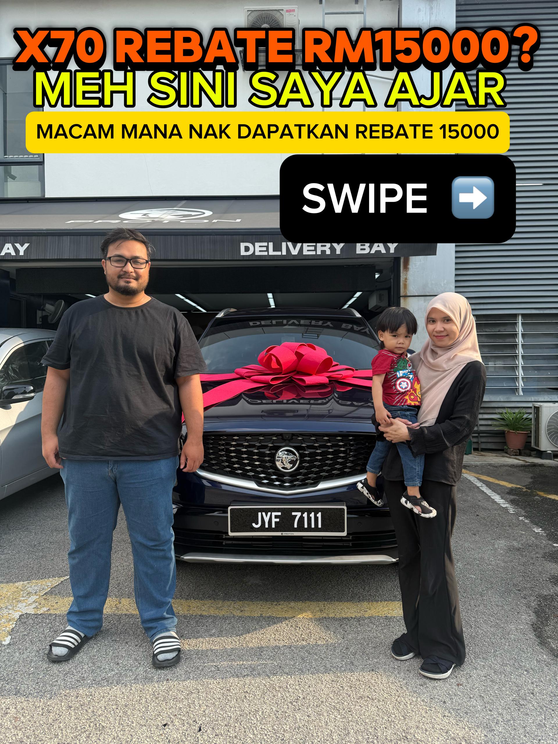 Serahan kereta customer 7