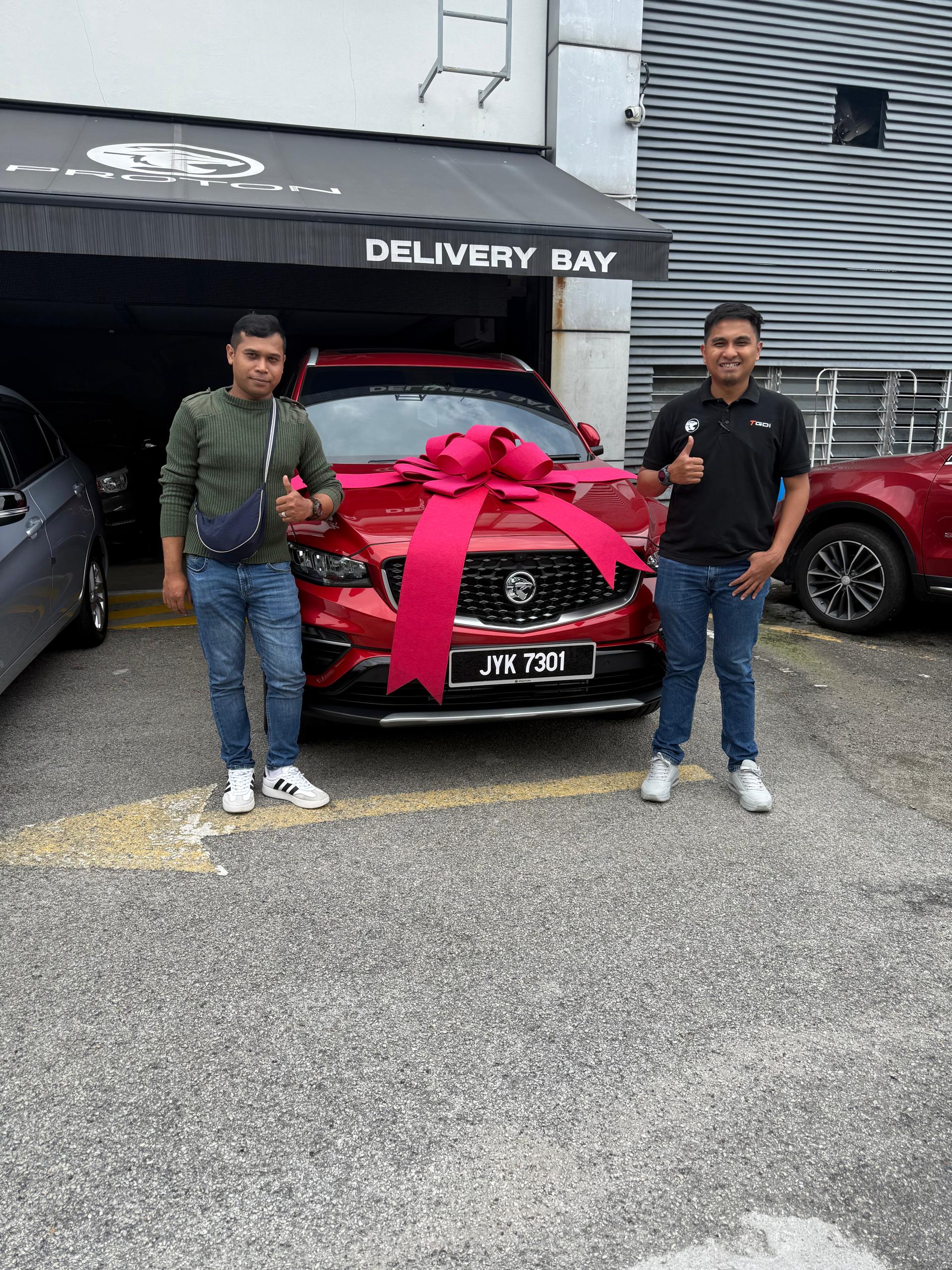 Serahan kereta customer 2