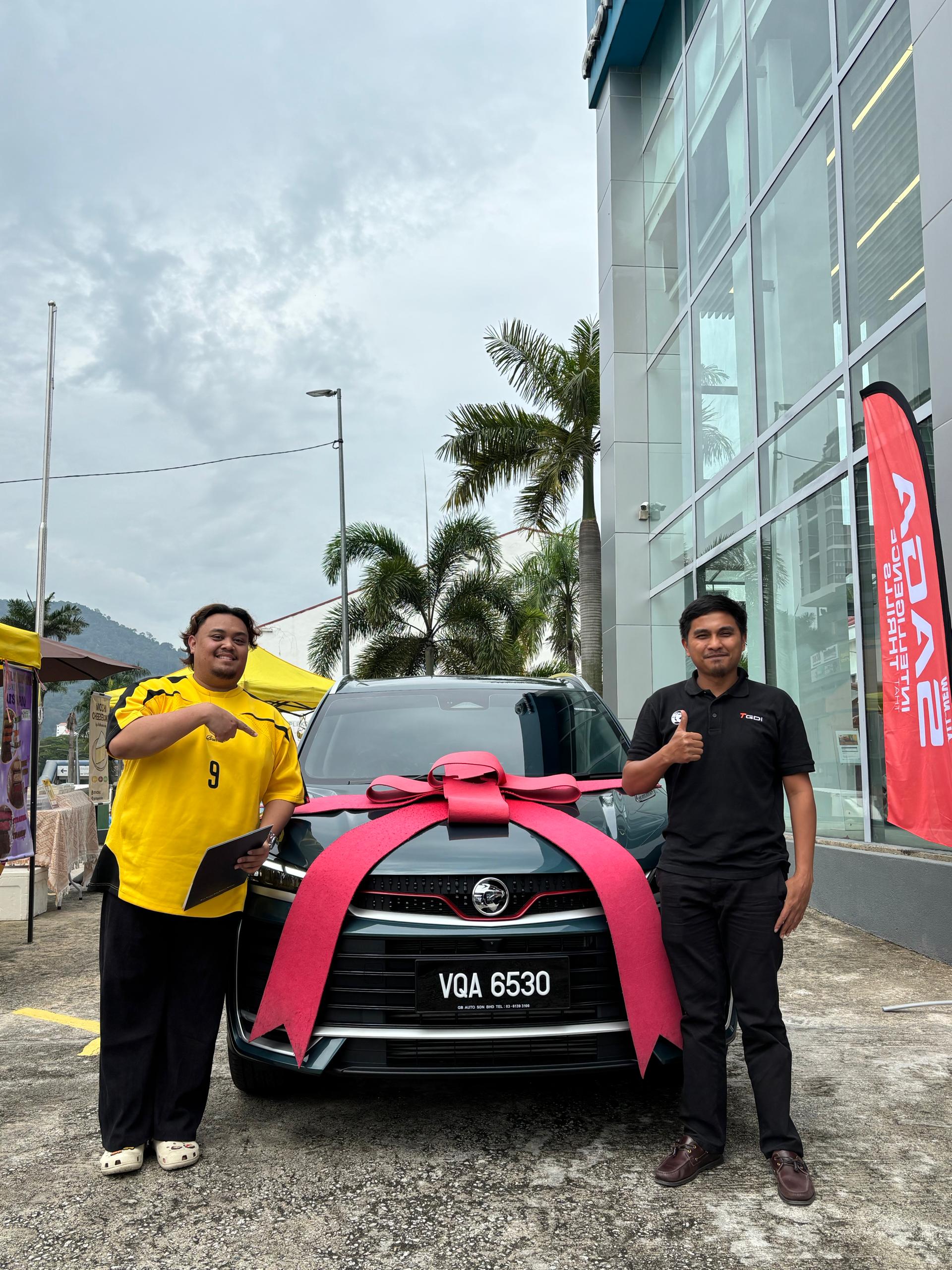 Serahan kereta customer 4