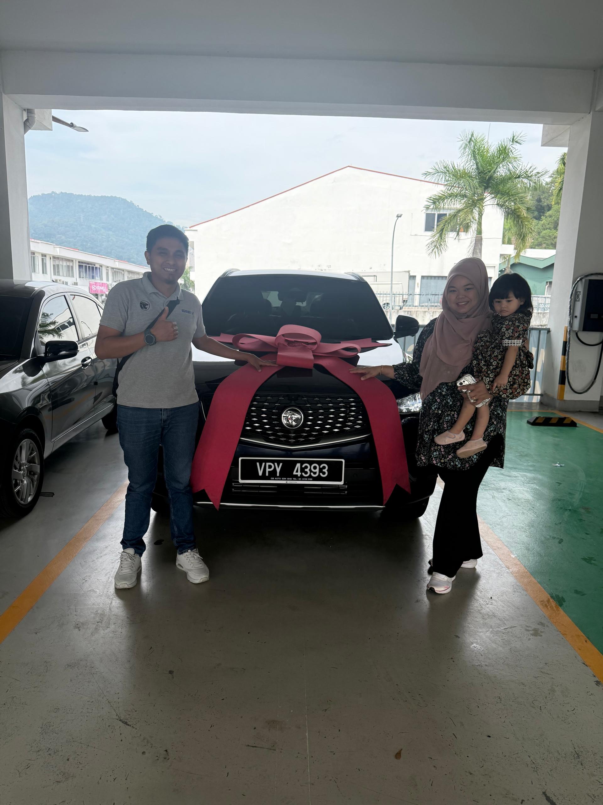 Serahan kereta customer 1