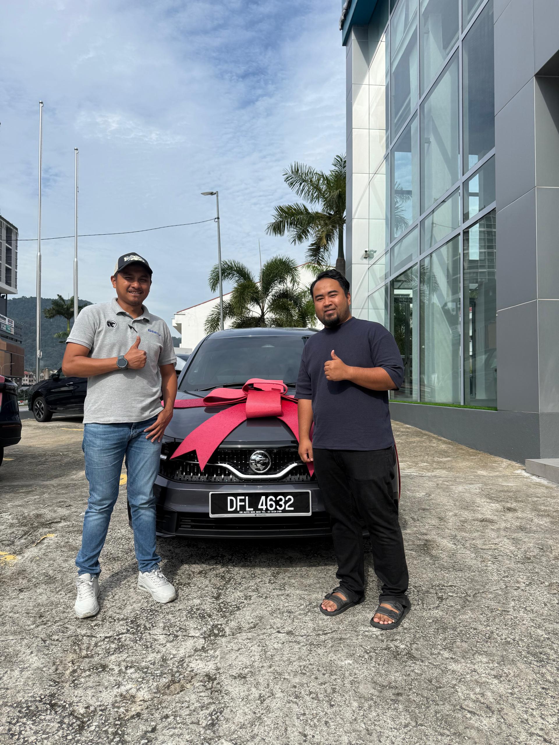 Serahan kereta customer 5