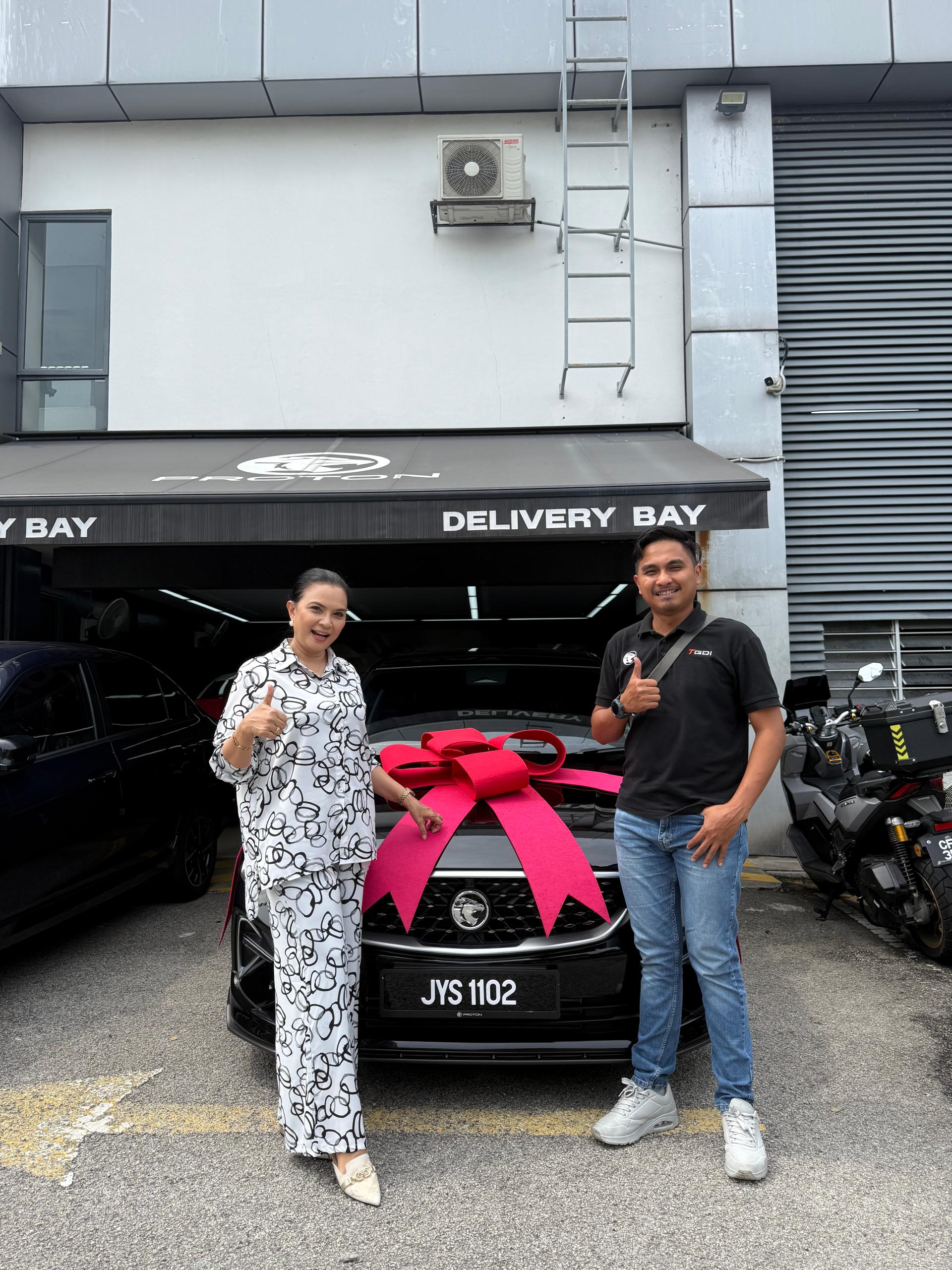 Serahan kereta customer 9