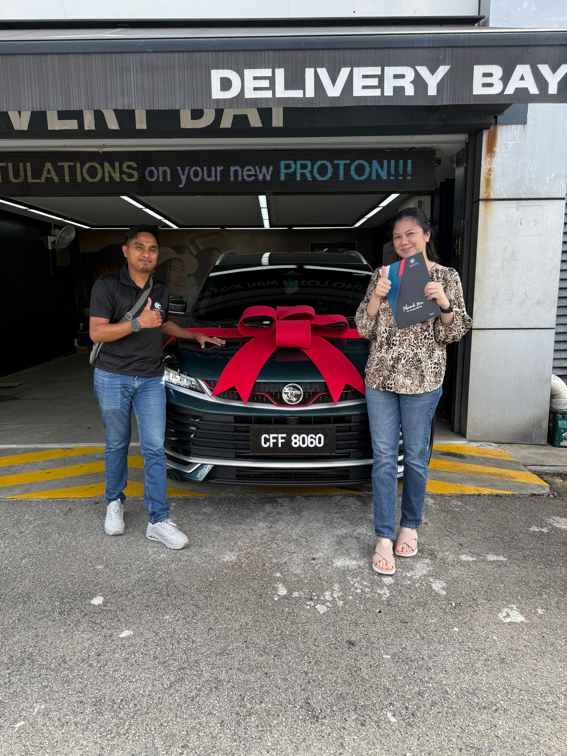 Serahan kereta customer 10